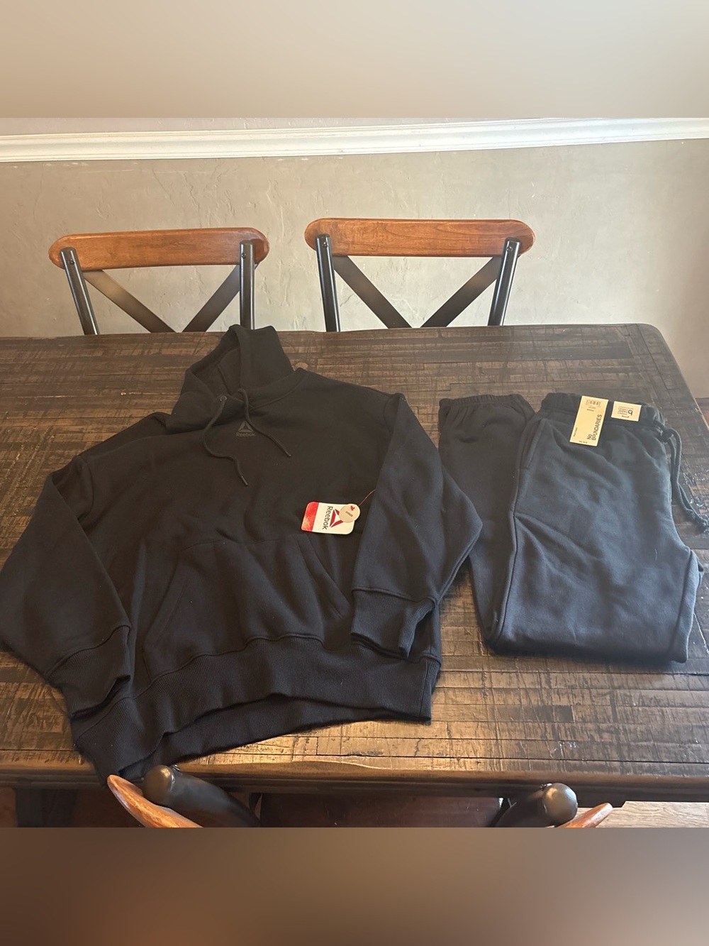 Reebok Hoodie & No Boundaries Joggers